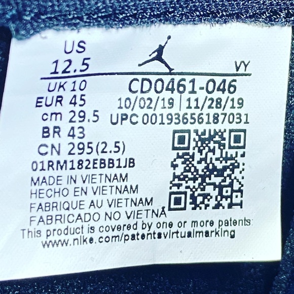 Jordan 1 Retro High NC to Chi Leather SZ 12.5W/11M - Picture 4 of 4